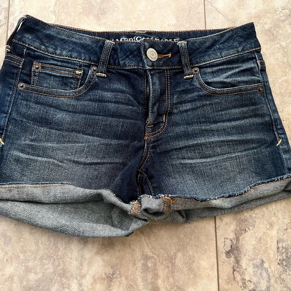 American Eagle Hi Rise Shorties Sz4